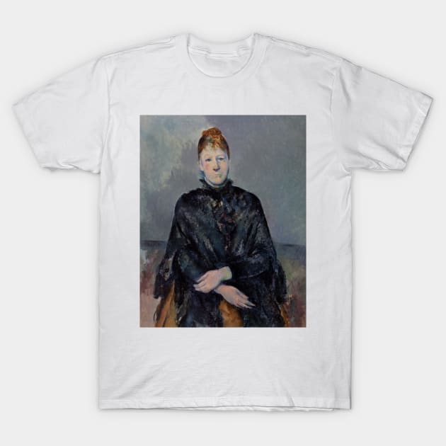 Madame Cezanne by Paul Cezanne T-Shirt by Classic Art Stall